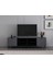 Plus Tv Ünitesi Cam Kapak Antrasit/antrasit 1