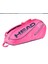 Tour Combi 6 Lı Tenis Raket Çantası Özel Üretim - Pembe 2