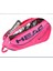 Tour Combi 6 Lı Tenis Raket Çantası Özel Üretim - Pembe 4