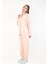 3302 Milan Soft Gömlek Yaka Uzun Kol Uzun Alt Pijama Takımı 1
