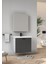 Paris 65 cm Antrasit Banyo Dolabı 1