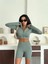 Slim Fit Yüksek Bel Toparlayıcı Crop Kadın 2’li Tayt Takım 4