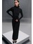 Şal Yaka Maxi Elbise - Exclusive Collection 5