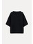 Bisiklet Yaka Oversize Triko T-Shirt 5