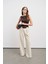Kemerli Wide Leg Pantolon 1