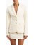 Single Breasted Cinched Waist Blazer Kadın Ceket 7