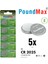 5 x CR2025 Lityum Düğme Pil, 3 V Pil, Sızdırmaz, Cıva Içermez, Uzun Ömürlü – Elektronik Küçük Cihazlar, Araba Anahtarları, Uzaktan Kumandalar, Tıbbi ve Akıllı Ev Cihazları Için 3