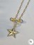 - Glow Necklaces – Işıltılı Gold Kaplama Yıldız Kadın Kolye (KOD-364) 2