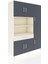 Hyperion Dolap 10 Raflı Tek Çekmeceli 6 Kapaklı 132X44X195 Aytaşı-Antrasit/aytaşı 2