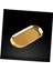 Metal Oval Tabak Gold 10,5 x 23 cm – Şık Sunum ve Dekoratif Servis Tabağı 3