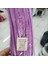 30 cm Lila Tüylü Hobi Çubuğu Şönil- 100'LÜ Paket-Lila-Mor NO48 1