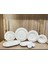 Revol 28 Parça Bone Porselen Yemek Takımı - GLD01 1