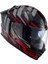 YM-853 Power Red Black Kapalı Kask 2