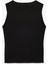 Slim Fit Metal Aksesuarlı Kolsuz Degaje Yaka Bluz 2