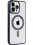 Newface iPhone 15 Pro Max Kılıf Kronos Magsafe Kapak - Lacivert 2