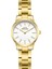 SL.09.2536.3.02 Metal Kasa Metal Kordon 3 Atm Suya Dayanıklı Altın Renk Kadın Kol Saati 1