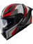 YM-853 Shine Red White Kask 1