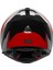 YM-853 Shine Red White Kask 4