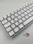 T60 Beyaz Renk Mavi Switch Rgb Mekanik Kablolu Driverli Oyuncu Klavyesi T60 Mini Türkçe Q Klavye 1
