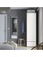 Vısthus Gardırop Gri Beyaz 63 x 59 x 216 cm 3