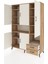 Hyperion Dolap 10 Raflı 2 Çekmeceli 5 Kapaklı 132X44X195 Çam-Aytaşı/çam 3