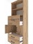 Arges Dolap 3 Raflı 3 Çekmeceli 2 Kapaklı 60X30X163 Çam-Çam 5