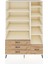 Kronos Dolap 9 Raflı 4 Çekmeceli 132X59X195 Aytaşı-Aytaşı/çam 1
