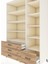 Kronos Dolap 9 Raflı 4 Çekmeceli 132X59X195 Aytaşı-Aytaşı/çam 4