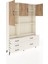 Arges Dolap 8 Raflı 5 Çekmeceli 3 Kapaklı 132X30X195 Aytaşı-Çam/aytaşı 5