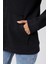 Mooncover Kadın Fermuarlı Kapşonlu Kanguru Cepli Sweatshirt 9
