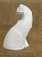 Kedi Heykel Obje Minimalist, Beyaz Renk Yüksek Kaliteli Malzeme Minimalist El Yapımı Kedi Heykel Obje, Ev Dekoru, Masa Dekoru (13x8 cm) 10