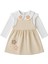 Çiçek Nakışlı Kız Çocuk Elbise 6
