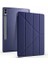 Galaxy Tab S9 Fe Ile Uyumlu Kalemlikli, Uyku Modlu, Mıknatıslı, Üçgen Standlı, Darbeye Dayanıklı Kaplama Akıllı Kılıf (Lacivert, Galaxy Tab S9 Fe) 2