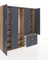 Hyperion Dolap 14 Raflı 4 Çekmeceli Tek Askılı 220X44X243 Çam-Antrasit/antrasit 5