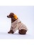 Bej Lucca Teddy Hoodie Ayı Kulaklı Peluş Köpek Kıyafeti Kedi Kıyafeti Köpek Sweati 3