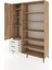 Hyperion Dolap 9 Raflı 3 Çekmeceli 3 Kapaklı 132X44X195 Çam-Çam/aytaşı 3