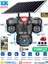 RX66G Solar Güvenlik Kamerası Türkçe 4G Sim Kartlı PTZ Hareketli Gece Görüşlü Güneş Panelli Kamera 1