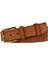 %100 Hakiki Deri, Gold Tokalı 4 cm Tarçın Süet Kadın Kemeri; Kot, Spor Kemer=süet.76.tarçın 1
