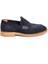 Hakiki Süet Deri Lacivert Loafer Erkek Ayakkabı - 242023 1