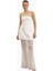Lace Column Maxi Feminen Siluet Kadın Etek 2