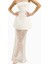 Lace Column Maxi Feminen Siluet Kadın Etek 6