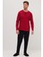 Erkek Standart Fit Normal Kesim %100 Pamuk Bisiklet Yaka Beli Lastikli Siyah Pijama Takımı 5