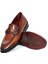 Hakiki Açma Deri Kösele Taban Loafer Erkek Ayakkabı - K1401 4