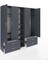 Hyperion Dolap 12 Raflı 4 Çekmeceli 2 Askılı 220X44X243 Antrasit-Antrasit/antrasit 5