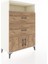 Hyperion Dolap Tek Raflı 2 Çekmeceli 2 Kapaklı 88X44X134 Aytaşı-Çam 2