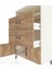 Hyperion Dolap Tek Raflı 2 Çekmeceli 2 Kapaklı 88X44X134 Aytaşı-Çam 5