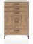 Hyperion Dolap Tek Raflı 4 Çekmeceli 2 Kapaklı 88X44X134 Aytaşı-Çam 1