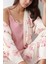 Kadın Modal Pamuklu Pembe Sabahlıklık Pijama Takımı QP9K0R5K8R 4