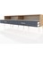 Hyperion Tv Ünitesi 2 Raflı 2 Çekmeceli 176X44X51 Çam-Aytaşı/antrasit 4