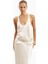 Crushed Satin Bias Cut Maxi Kadın Etek 8